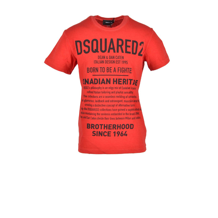 Dsquared - T-shirt Uomo Rosso