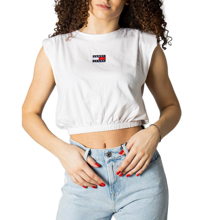 Tommy Hilfiger Jeans - Vršek Žena Bílá