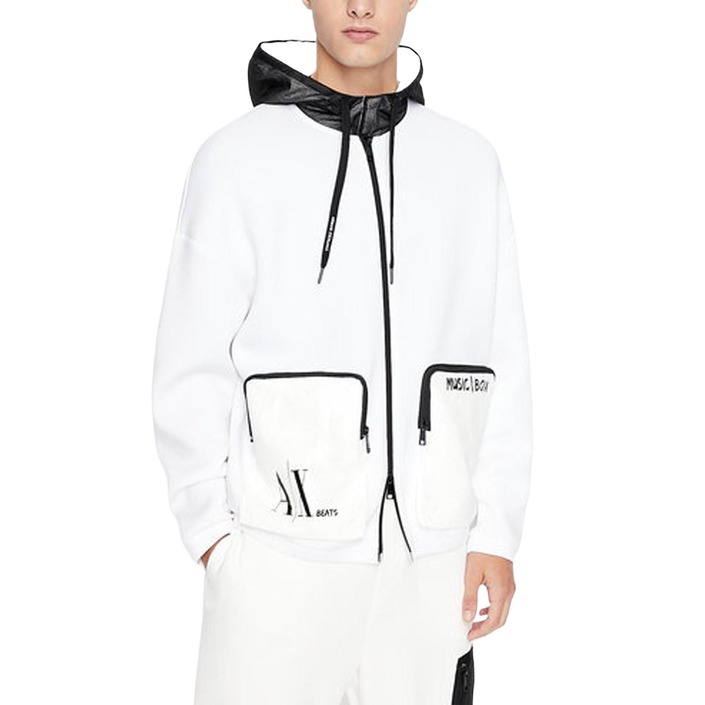 Armani Exchange - Sweatshirts Men White