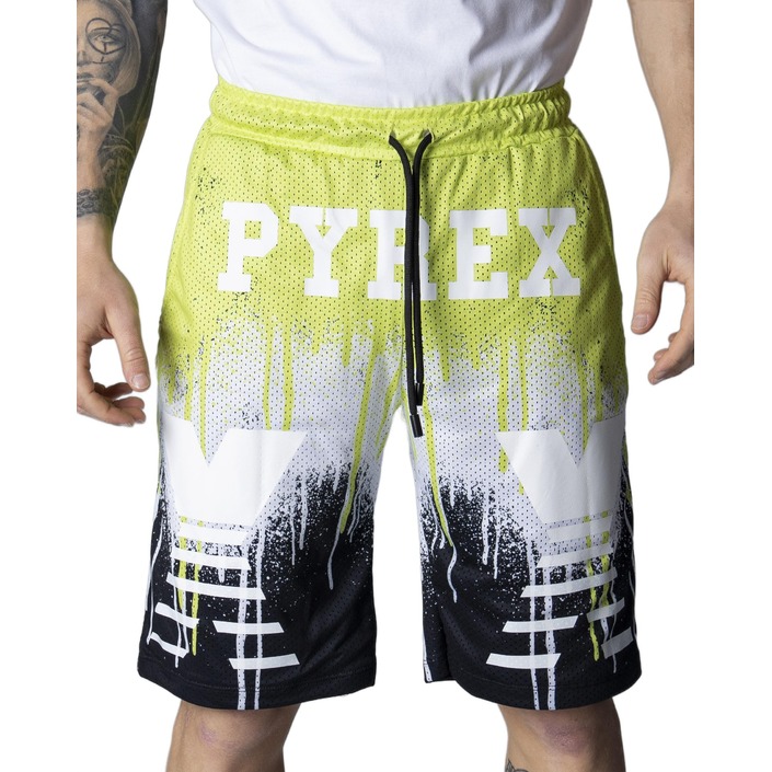 Pyrex - Shorts Men Green