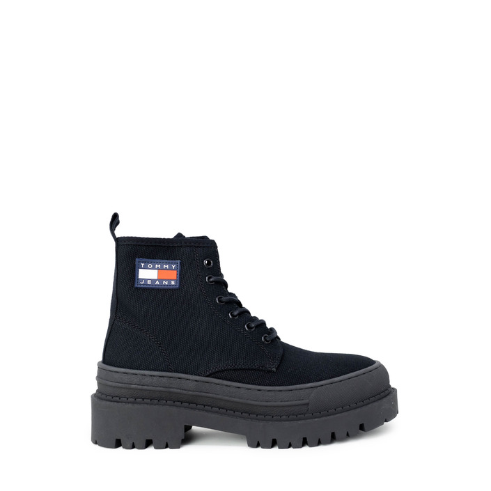 Tommy Hilfiger Jeans - Boots Dame Sort