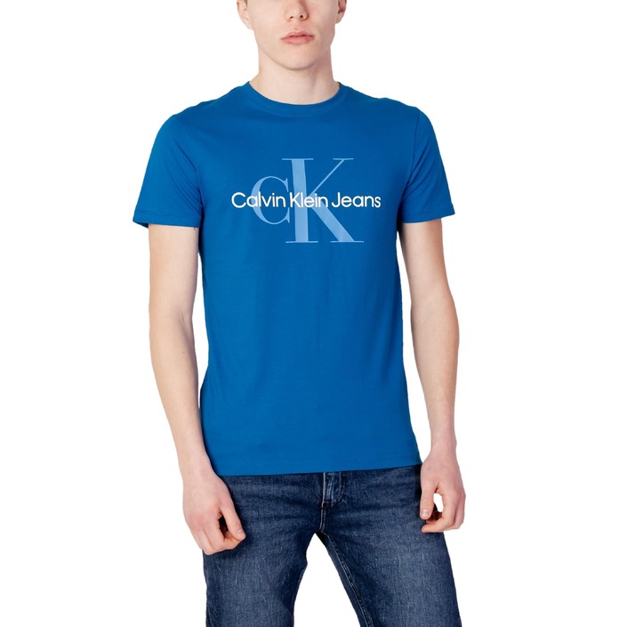 Calvin Klein Jeans - Tričko Muž Modrá
