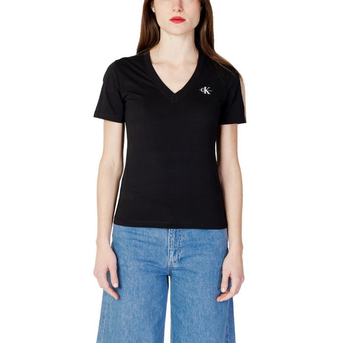 Calvin Klein Jeans - T-shirts Dame Sort