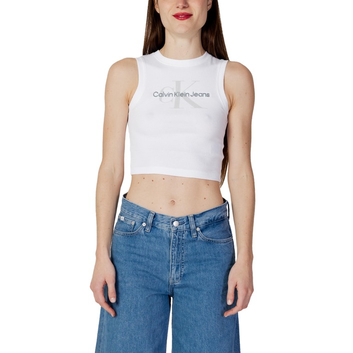 Calvin Klein Jeans - Vršek Žena Bílá