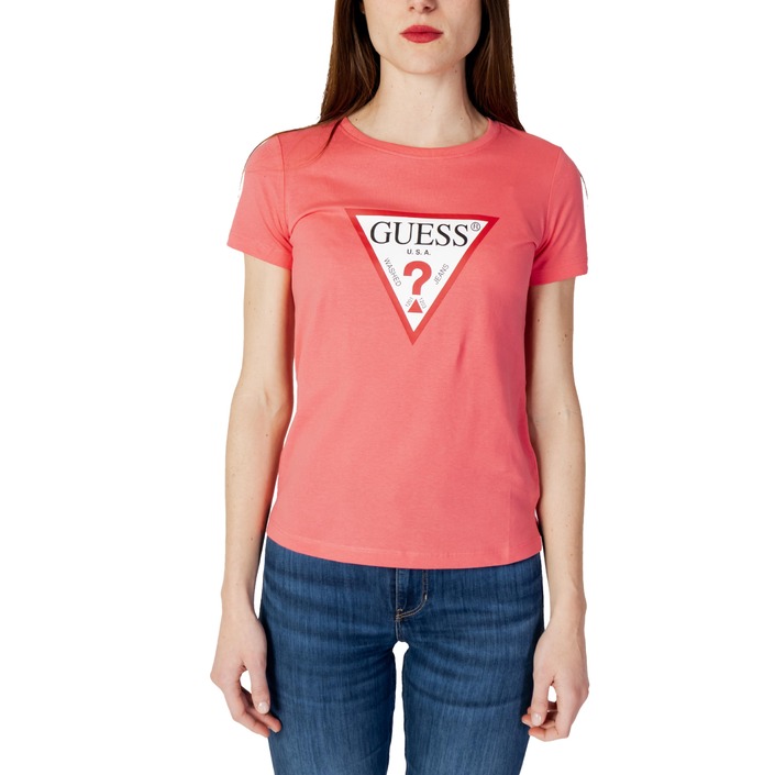 Guess - T-shirts Women Pink