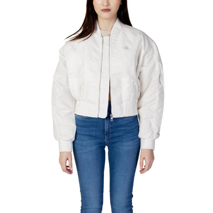 Calvin Klein Jeans - Tuulitakit Nainen Valkoinen