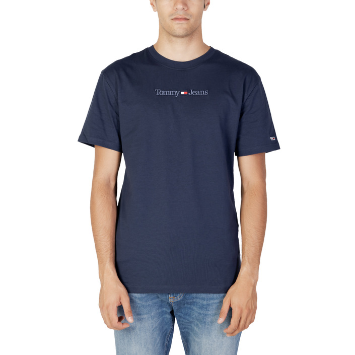 Tommy Hilfiger Jeans - T-shirts Herre Blå