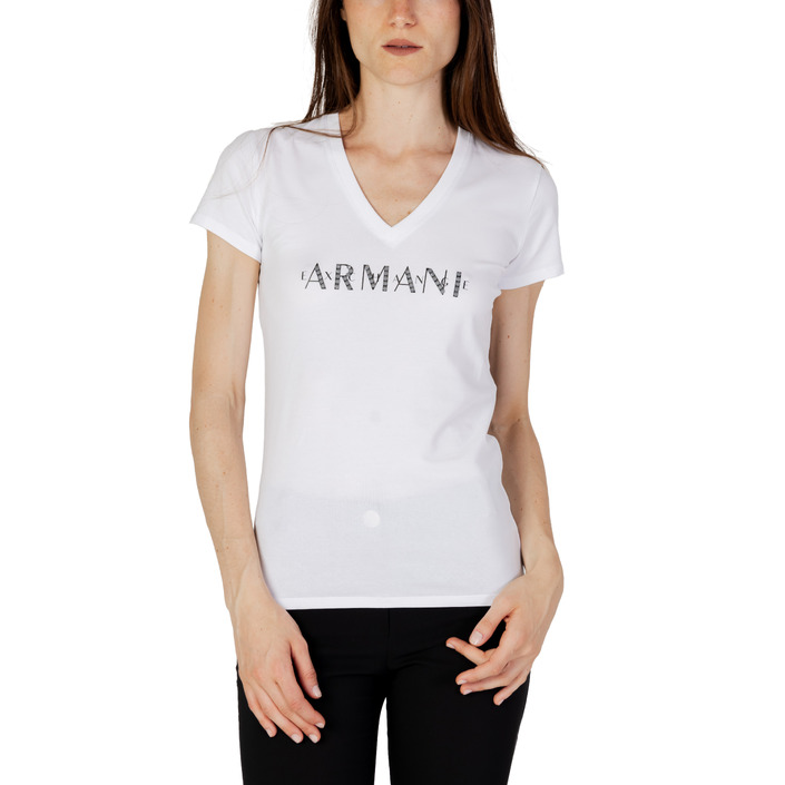 Armani Exchange - Camisetas Mujer Blanco