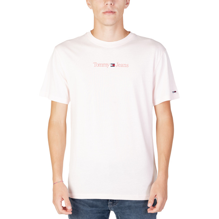 Tommy Hilfiger Jeans - T-Skjorter Herre Rosa