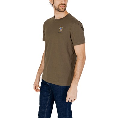 Blauer T-Shirt Uomo