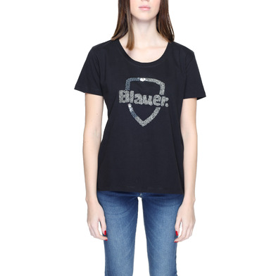 Blauer T-Shirt Donna