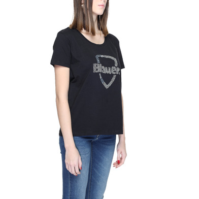 Blauer T-Shirt Donna