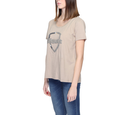 Blauer T-Shirt Donna