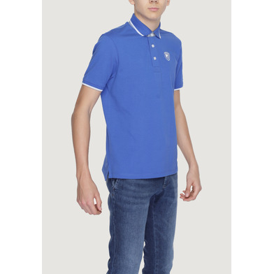 Blauer Polo Uomo