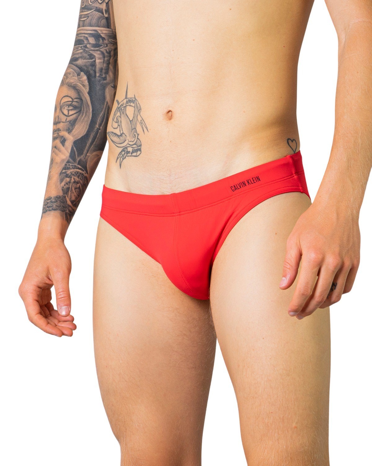 costume uomo CALVIN KLEIN JEANS rosso GD713 - ZOOODE.COM