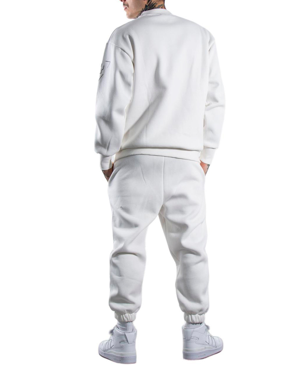 survêtements homme HYDRA CLOTHING blanc coton GR60422 - ZOOODE.COM